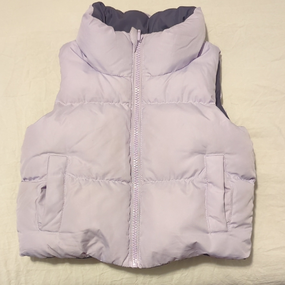 Light Purple Puffer Vest